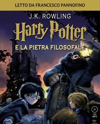 Harry Potter E La Pietra Filosofale Letto Da Francesco Pannofino<br>Audiolibro<br>CD Audio Formato MP3<br>Vol<br>1