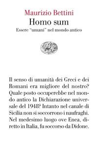 Homo Sum<br>Essere «umani» Nel Mondo Antico